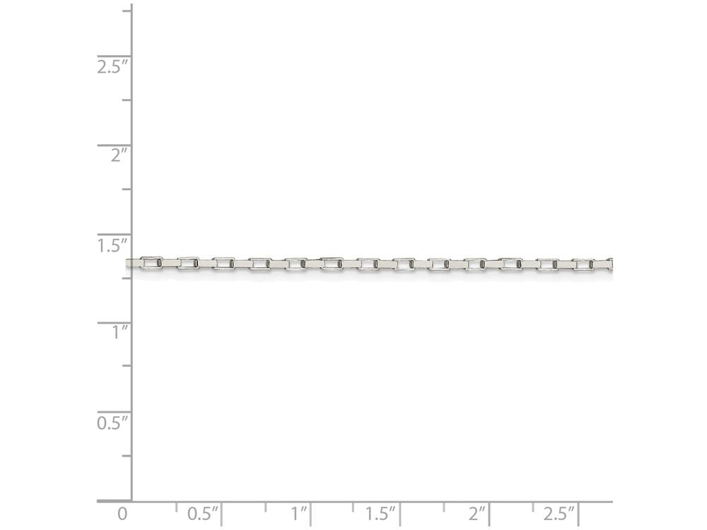 FJC Finejewelers Sterling Silver 1.65mm Fancy Link Pendant Necklace Chain - Chain Included