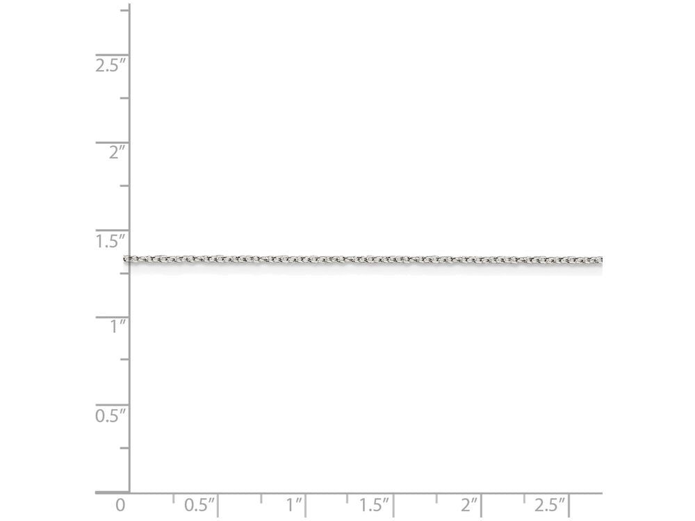 FJC Finejewelers 16 Inch Sterling Silver 0.5mm Fancy Rolo Chain Necklace