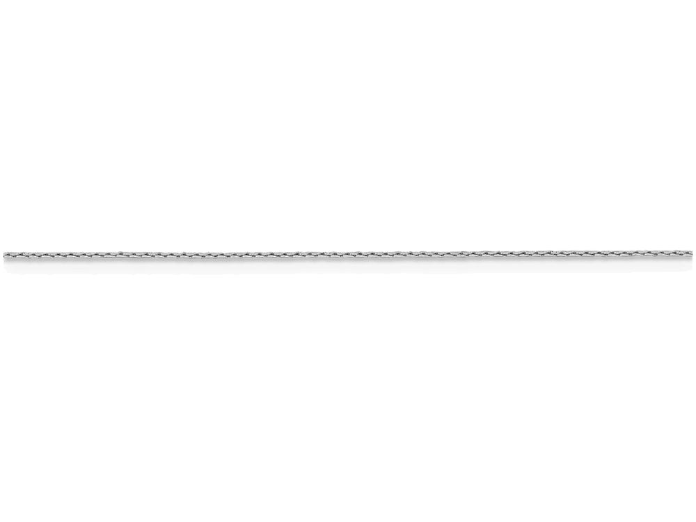 FJC Finejewelers 16 Inch Sterling Silver .6mm Round Box Chain Necklace