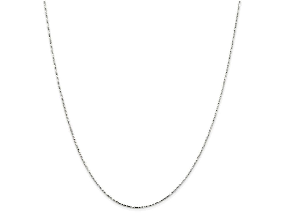 FJC Finejewelers 16 Inch Sterling Silver 1mm Round Box Chain Necklace
