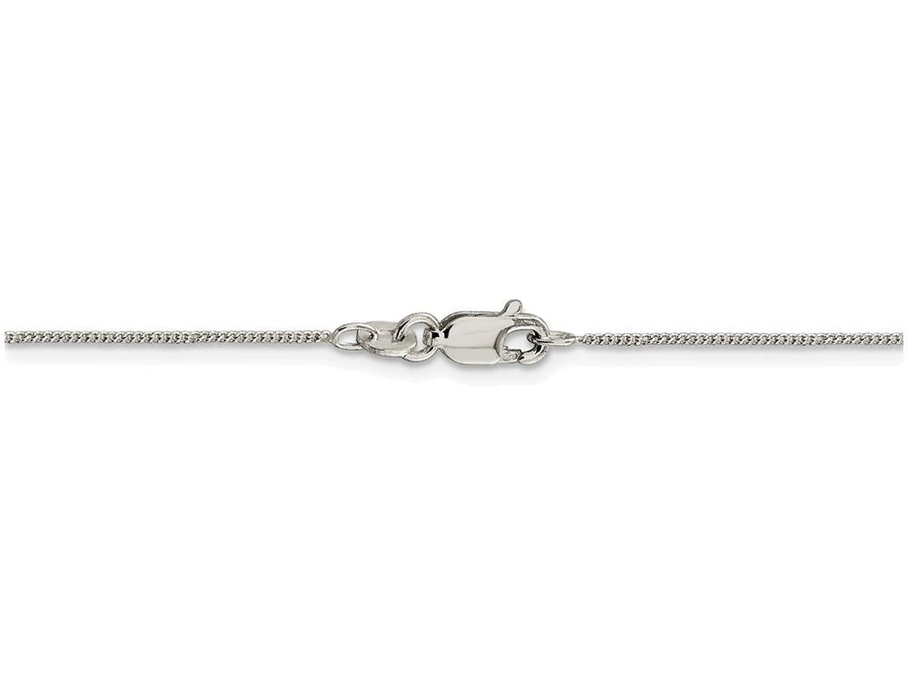 FJC Finejewelers 16 Inch Sterling Silver .8mm Open Curb Chain Necklace