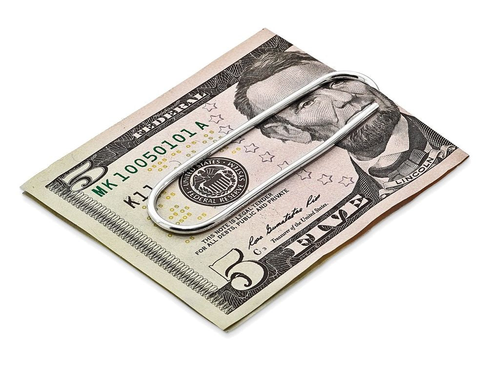 FJC Finejewelers Sterling Silver Money Clip