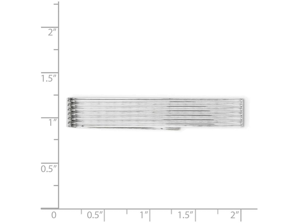 FJC Finejewelers Sterling Silver Tie Bar