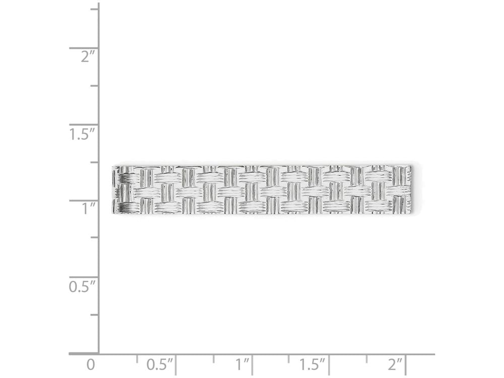 FJC Finejewelers Sterling Silver Tie Bar