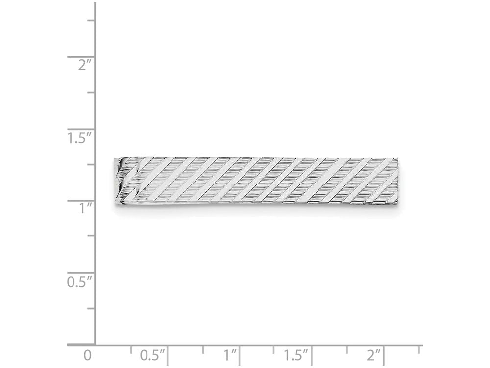 FJC Finejewelers Sterling Silver Tie Bar