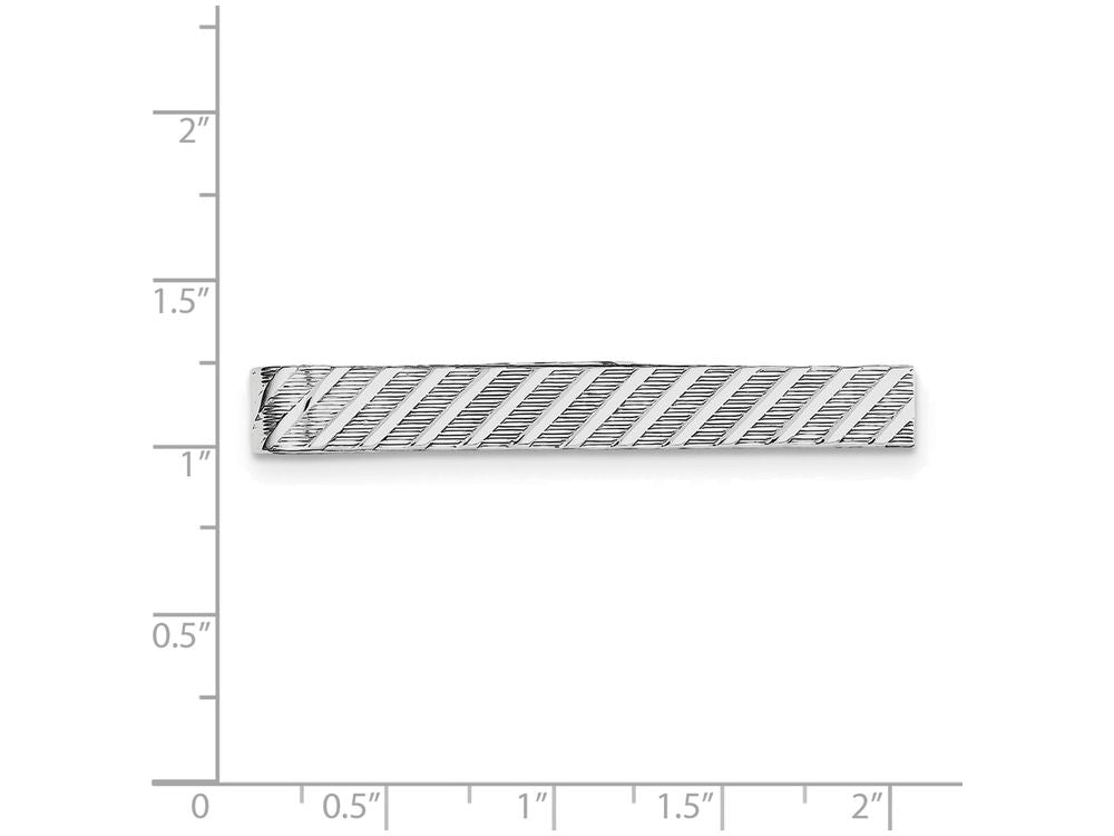 FJC Finejewelers Sterling Silver Tie Bar