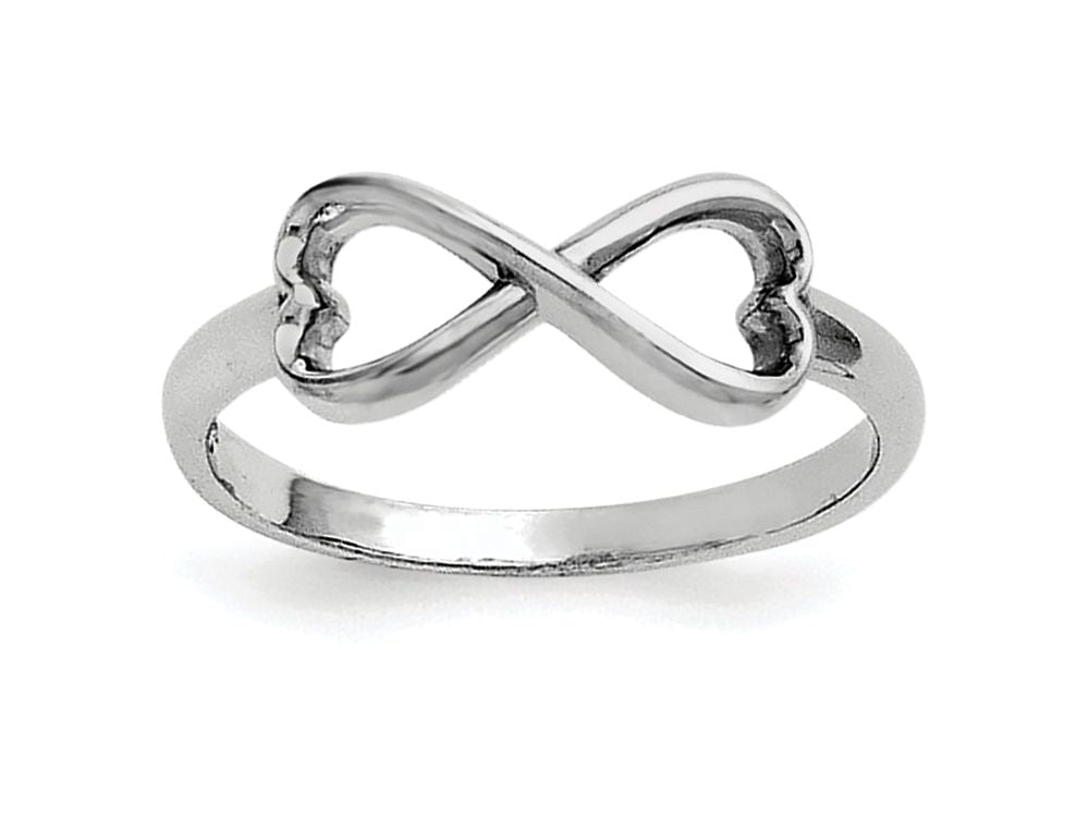 FJC Finejewelers Sterling Silver Infinity Heart Ring