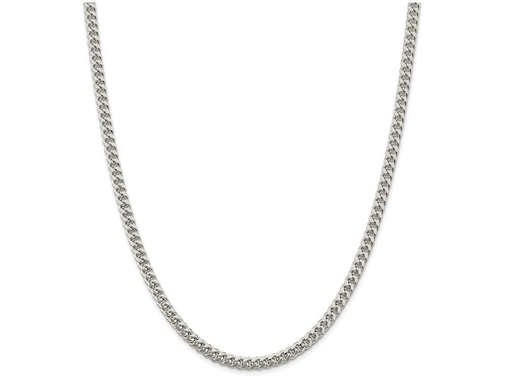 FJC Finejewelers 16 Inch Sterling Silver 5mm Curb Chain Necklace