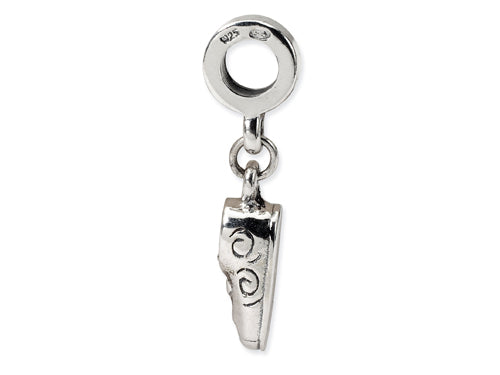 Reflections Sterling Silver Baby Shoe Dangle Bead / Charm