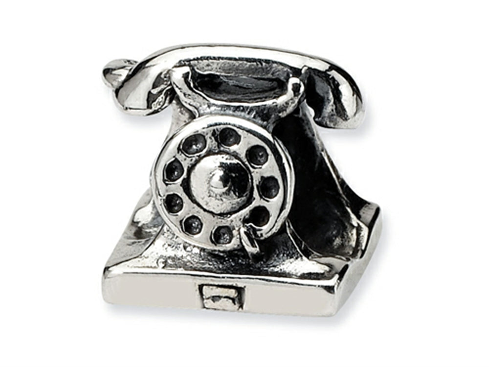 Reflections Sterling Silver Telephone Bead / Charm