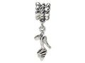 Reflections Sterling Silver High Heel Shoe Dangle Bead / Charm