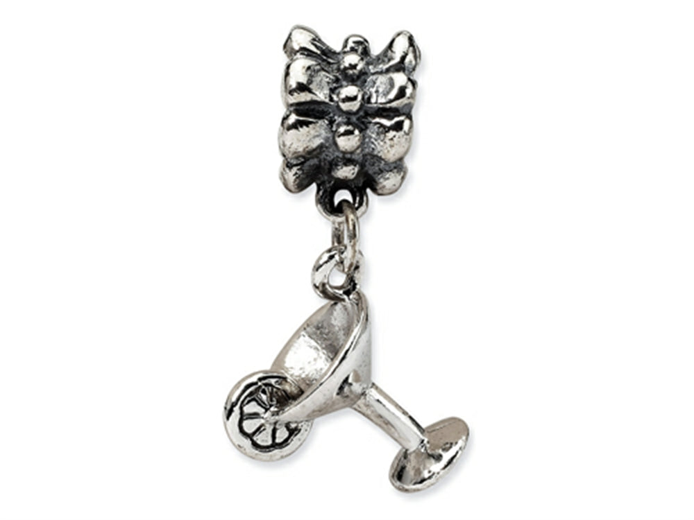 Reflections Sterling Silver Martini Dangle Bead / Charm