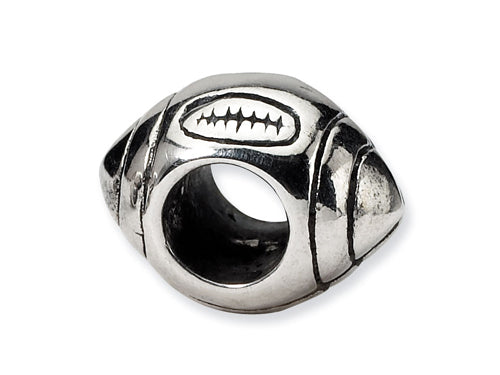 Reflections Sterling Silver Football Bead / Charm