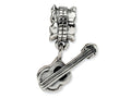 Reflections Sterling Silver Guitar Bead / Charm
