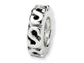 Reflections Sterling Silver Swirl Spacer Bead / Charm