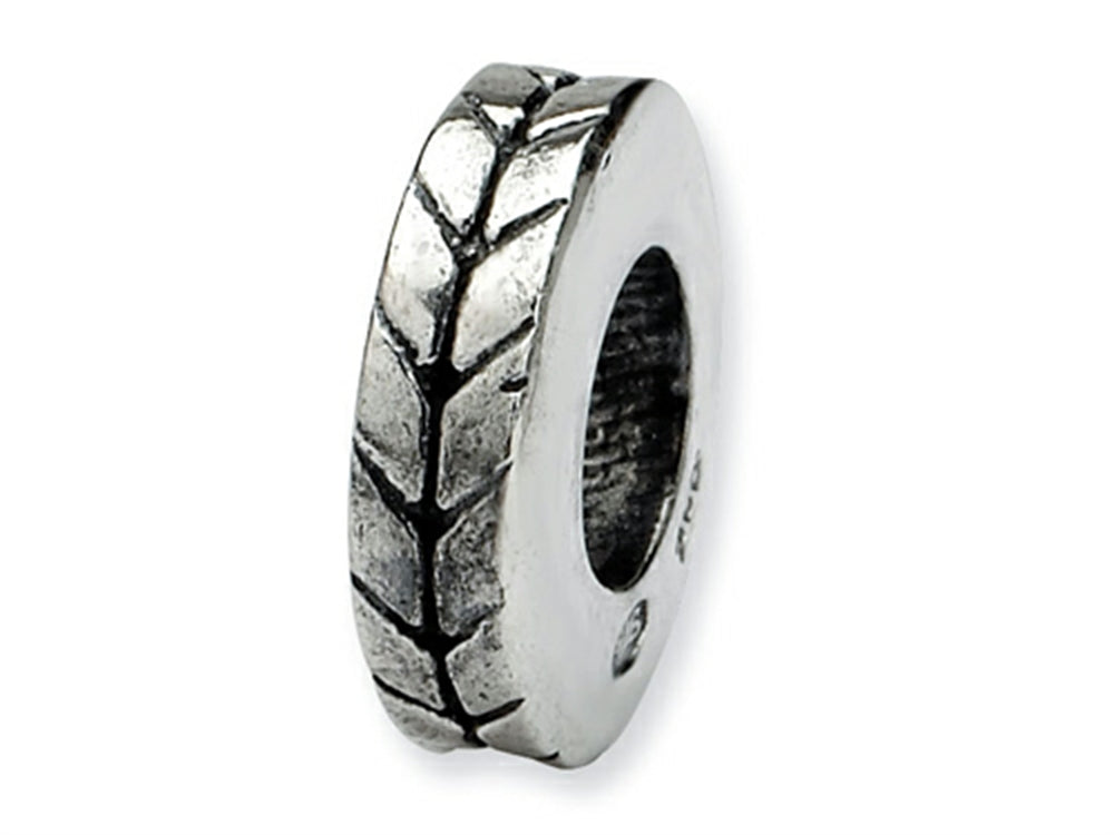 Reflections Sterling Silver Notched Spacer Bead / Charm