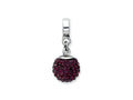 Reflections Sterling Silver June Preciosa Crystal Ball Dangle Bead / Charm