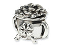 Reflections Sterling Silver Pot-of-Gold Bead / Charm