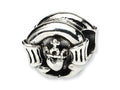 Reflections Sterling Silver Claddaugh Bead / Charm