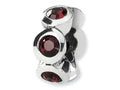 Reflections Sterling Silver June Preciosa Crystal Birth Month Bead / Charm