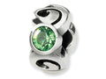Reflections Sterling Silver August Preciosa Crystal Birth Month Bead / Charm