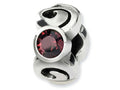 Reflections Sterling Silver June Preciosa Crystal Birth Month Bead / Charm