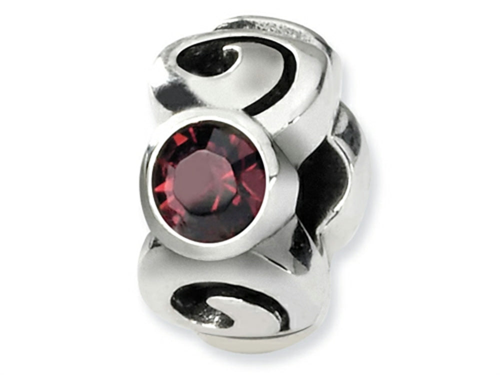 Reflections™ Sterling Silver June Preciosa Crystal Birth Month Bead / Charm