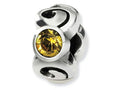 Reflections Sterling Silver November Preciosa Crystal Birth Month Bead / Charm