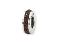 Reflections Sterling Silver January Single Row Preciosa Crystal Bead / Charm