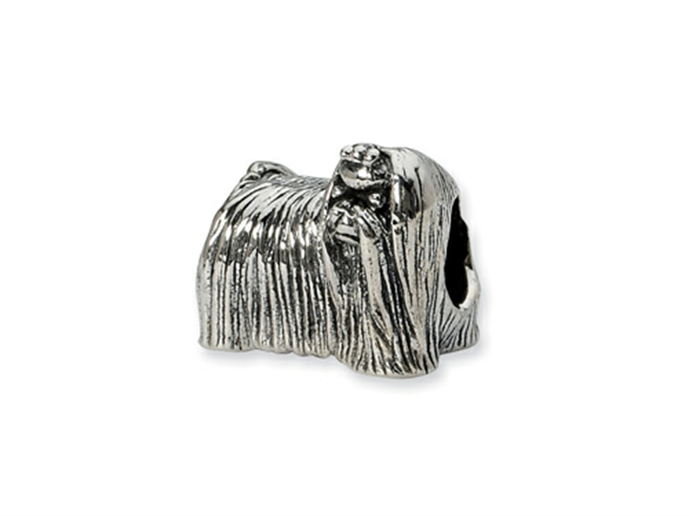 Reflections Sterling Silver Maltese Bead / Charm