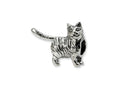 Reflections Sterling Silver American Shorthair Cat Bead / Charm