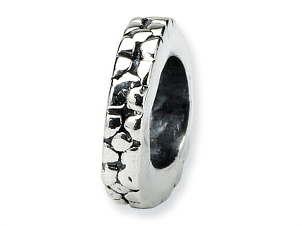 Reflections Sterling Silver Floral Spacer Bead / Charm
