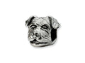 Reflections Sterling Silver Rottweiler Head Bead / Charm