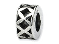 Reflections Sterling Silver X Spacer Bead / Charm