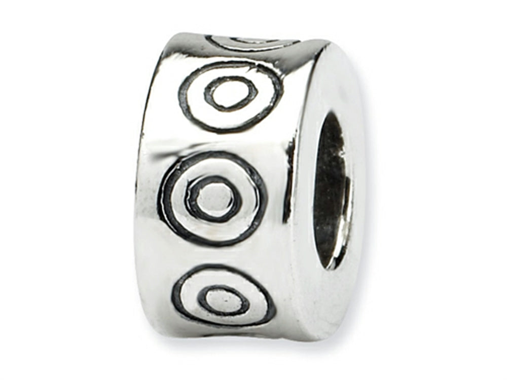 Reflections Sterling Silver Circles Bali Bead / Charm