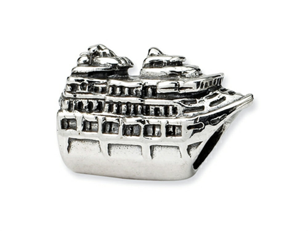 Reflections Sterling Silver Cruise Ship Bead / Charm