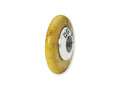 Reflections Sterling Silver Yellow Magnesite Stone Bead / Charm