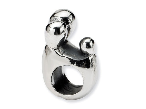 Reflections Sterling Silver Family of 3 Bead / Charm