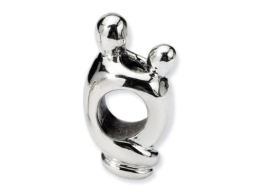 Reflections Sterling Silver Family of 2 Bead / Charm