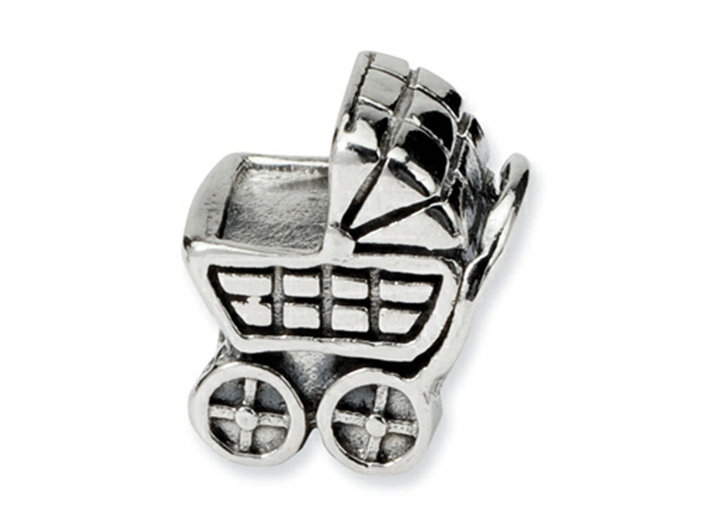 Reflections Sterling Silver Baby Carriage Bead / Charm