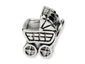 Reflections Sterling Silver Baby Carriage Bead / Charm
