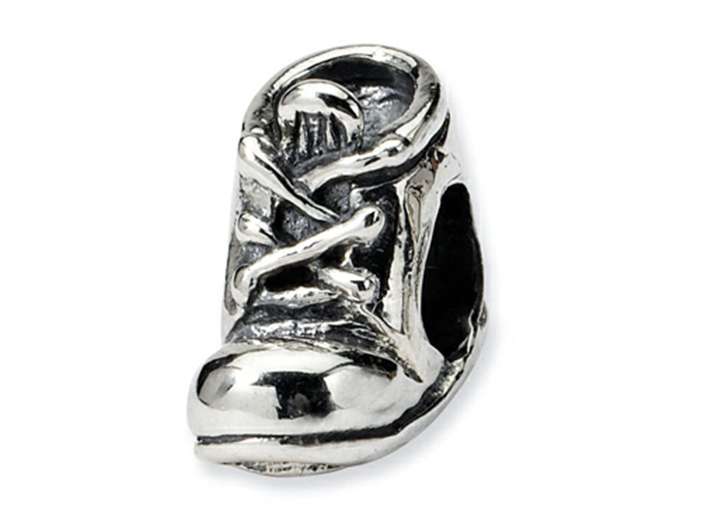 Reflections Sterling Silver Baby Shoe Bead / Charm