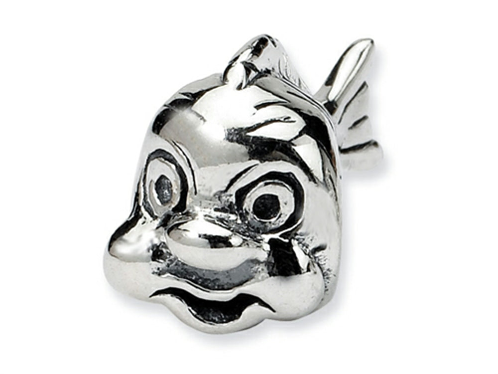 Reflections Sterling Silver Fish Bead / Charm