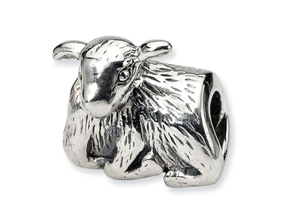 Reflections Sterling Silver Lamb Bead / Charm