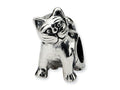 Reflections Sterling Silver Cat Bead / Charm