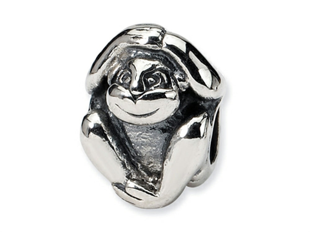 Reflections Sterling Silver Monkey Bead / Charm