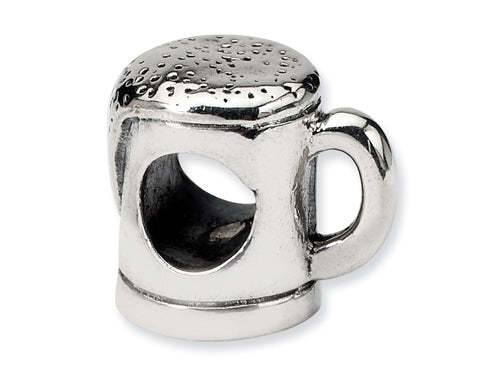 Reflections Sterling Silver Beer Mug Bead / Charm