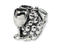 Reflections Sterling Silver Grapes and Glasses Bead / Charm