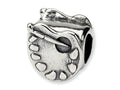 Reflections Sterling Silver Artists Palette Bead / Charm