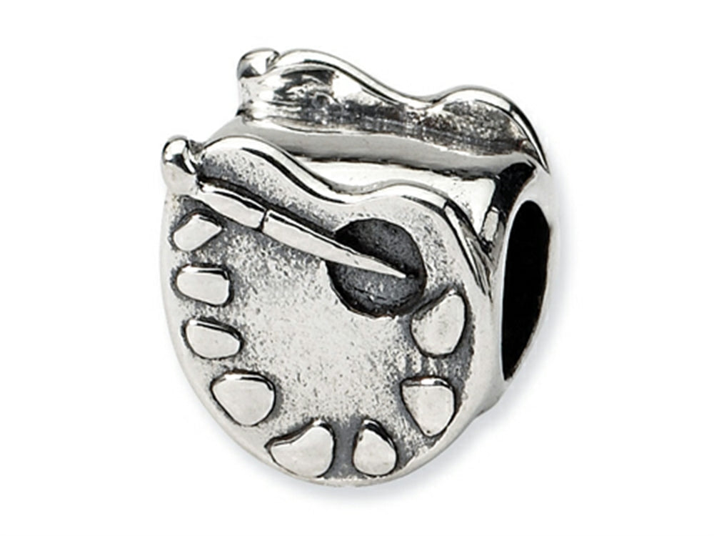 Reflections Sterling Silver Artists Palette Bead / Charm